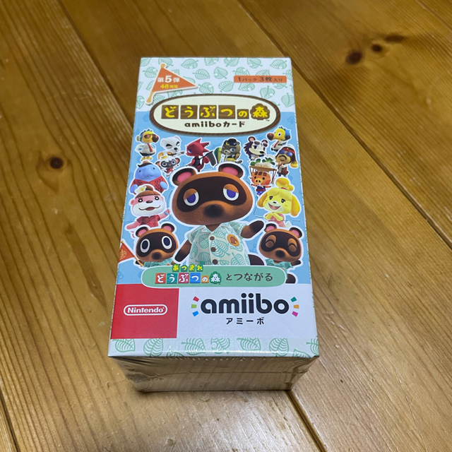 【新品未開封】どうぶつの森amiiboカード 第5弾　BOX