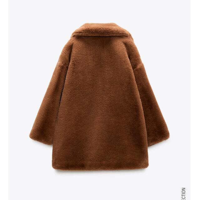 ZARA(ザラ)の【完売/新品】ZARA フェイクファーコート レディースのジャケット/アウター(毛皮/ファーコート)の商品写真