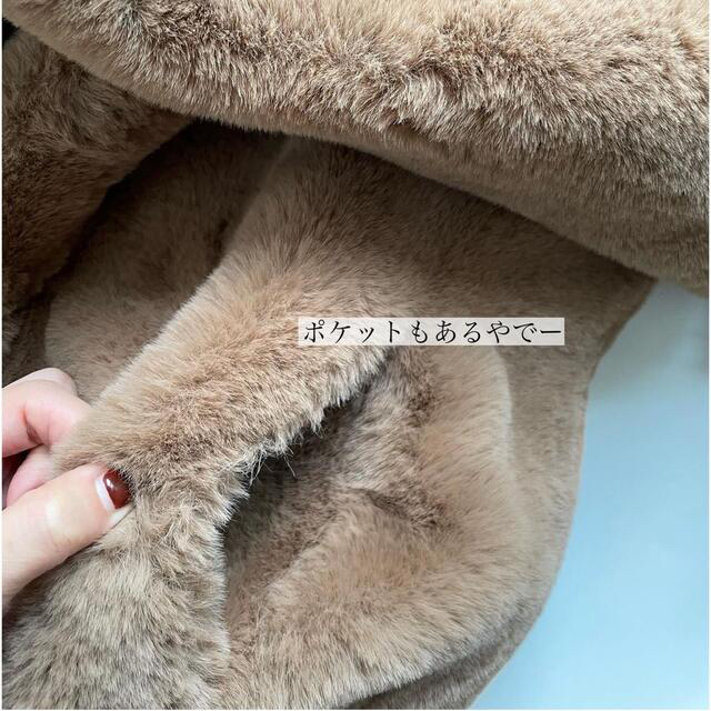 ZARA(ザラ)の【完売/新品】ZARA フェイクファーコート レディースのジャケット/アウター(毛皮/ファーコート)の商品写真