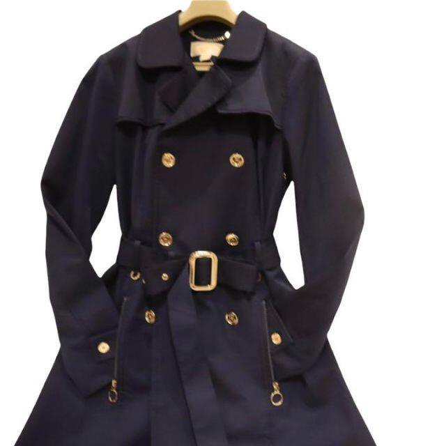 Michael Kors - 未使用品 MICHAEL KORS トレンチコート ネイビー タグ