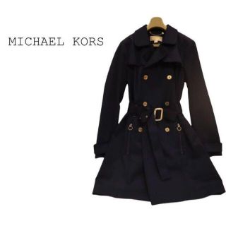 Michael Kors - 未使用品 MICHAEL KORS トレンチコート ネイビー タグ