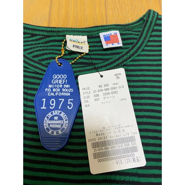 GOOD GRIEF BORDER Tシャツ-eastgate.mk