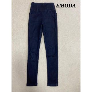 エモダ(EMODA)のエモダ　バッグジップハイウエストスキニーパンツ(スキニーパンツ)