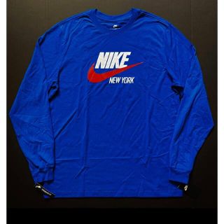 ナイキ(NIKE)の新品USAナイキ  ロゴ長袖Tシャツ (M) アメリカ直営店購入(Tシャツ/カットソー(七分/長袖))