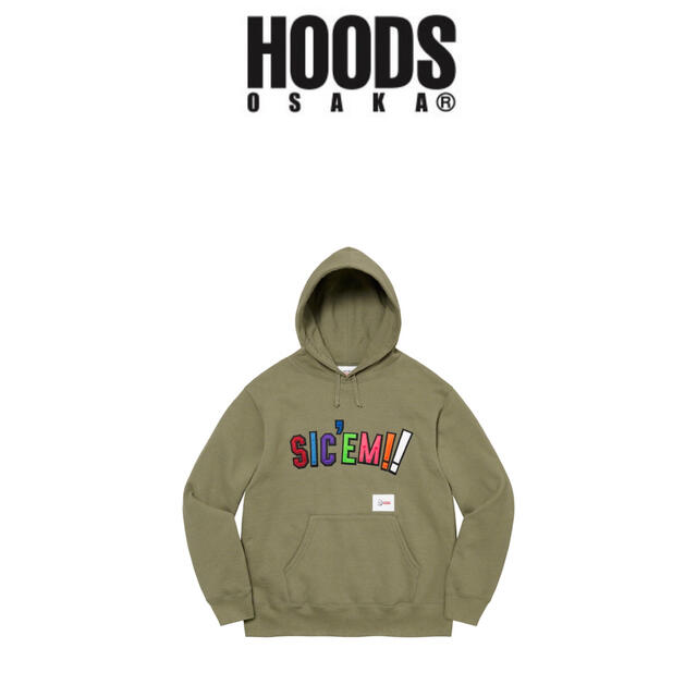 Supreme Wtaps Sic’em! Hooded Sweatshirt