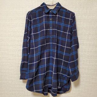 ユニクロ(UNIQLO)のユニクロ JW ANDERSON フランネルシャツ チュニック(チュニック)