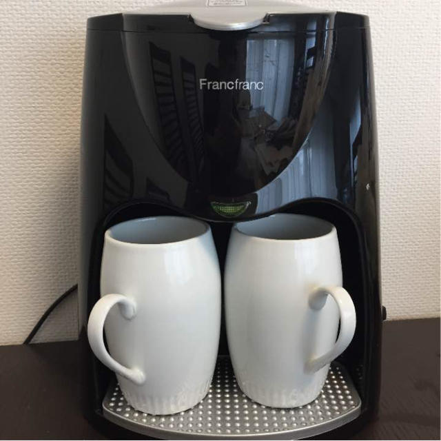 Francfranc(フランフラン)のみぃ様専用！フランフラン コーヒーメーカー スマホ/家電/カメラの調理家電(コーヒーメーカー)の商品写真