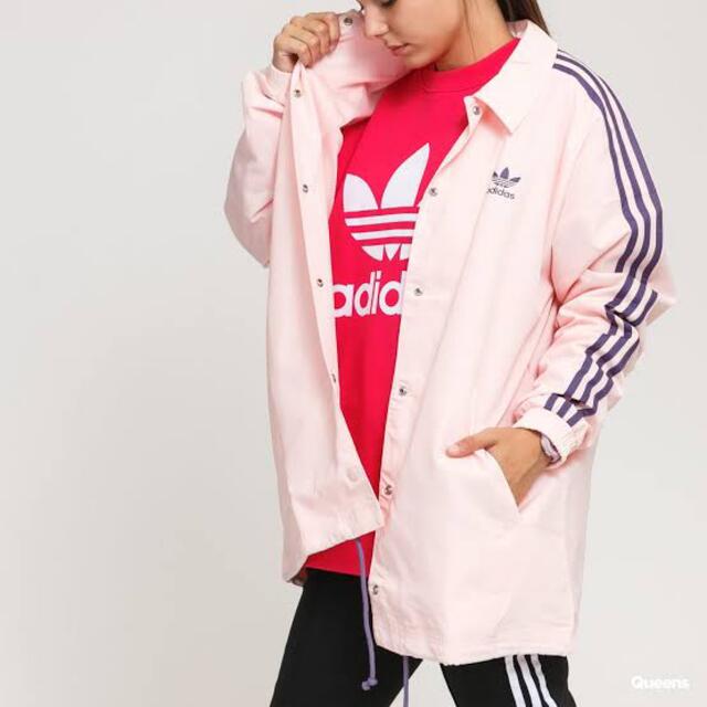 adidas アディダス　オリジナルス　新品未使用　ピンク　コーチジャケット