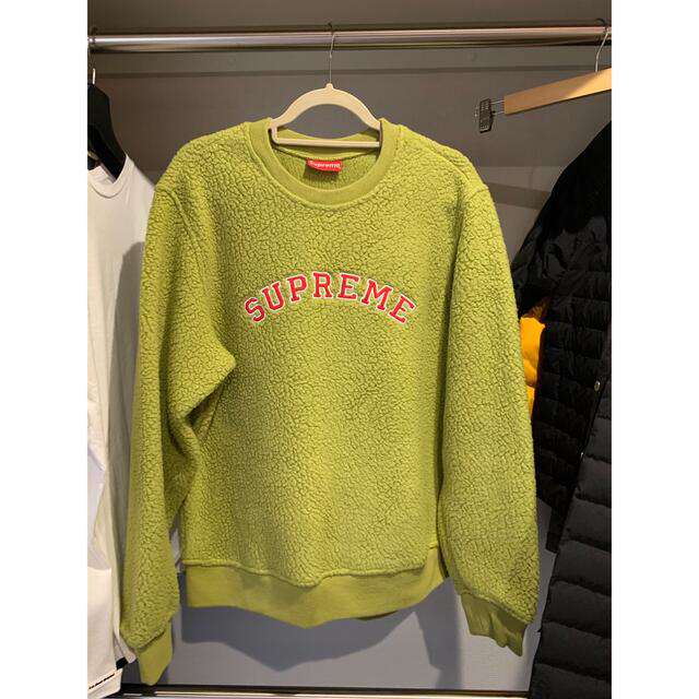 Supreme Polartec Deep Pile Crewneckメンズ