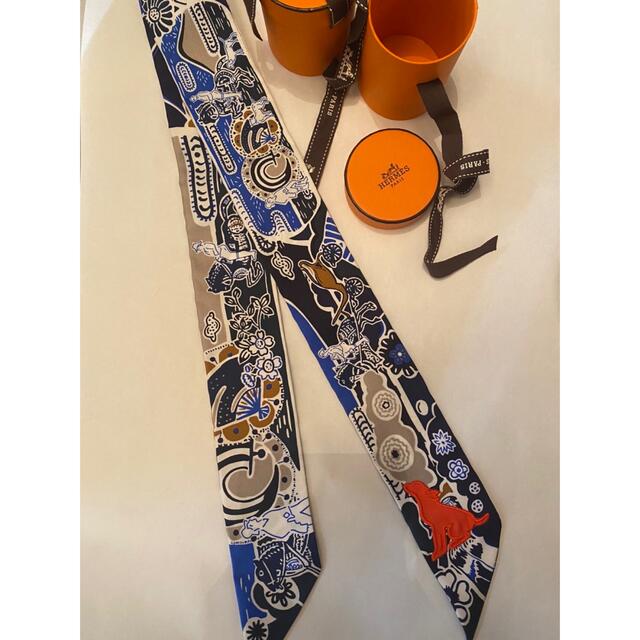 HERMES ステッカー ツイリー 犬 ビンガタ 刺繍 2022年製 新品 - libras