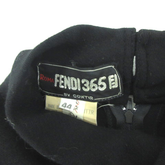 FENDI(フェンディ)のフェンディ 365 ヴィンテージ ニット ワンピース 44 ブラック ECR10 レディースのワンピース(ロングワンピース/マキシワンピース)の商品写真