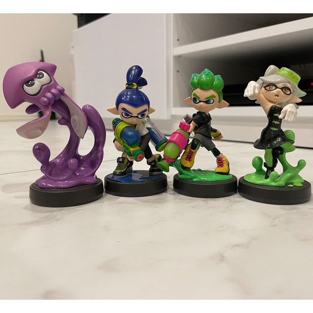 スプラトゥーン　amiibo 4体セット