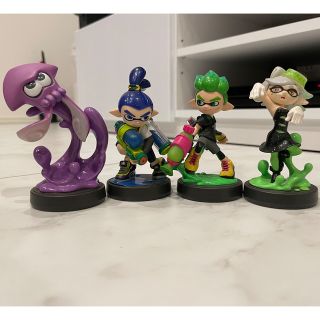 ニンテンドウ(任天堂)のスプラトゥーンamiibo 4体セット(その他)