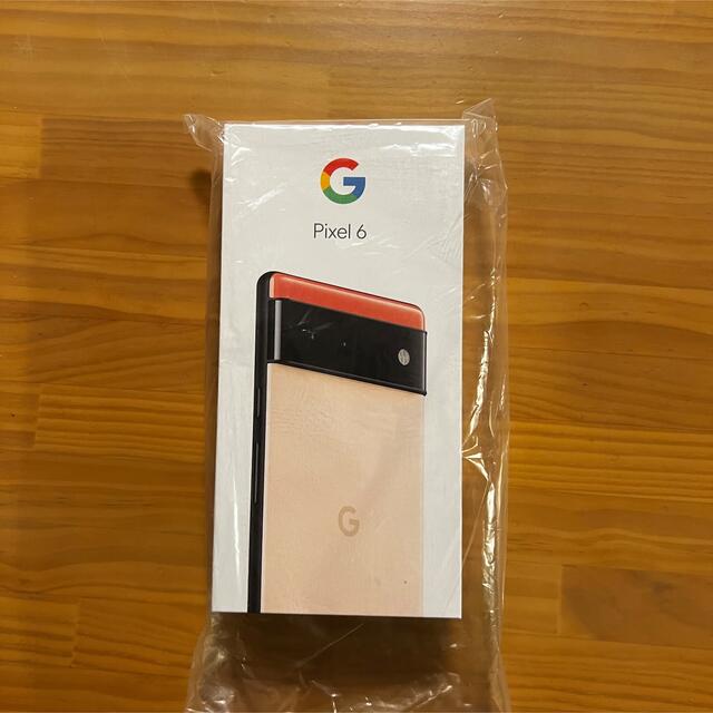 ★新品未開封 Google Pixel 6 Kinda Coral 128GB★スマートフォン本体