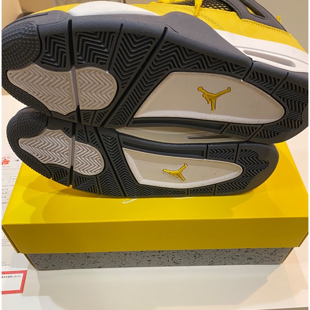 【28cm】 NIKE AIR JORDAN 4 "TOUR YELLOW"39サイズ