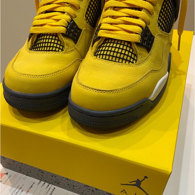 【28cm】 NIKE AIR JORDAN 4 "TOUR YELLOW"39サイズ