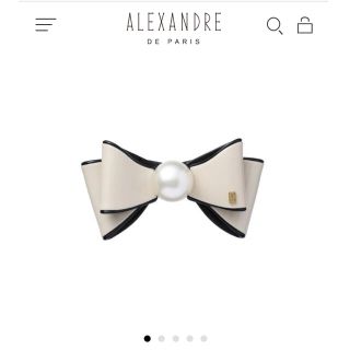 アレクサンドルドゥパリ(Alexandre de Paris)の新品未使用⭐︎アレクサンドルドゥパリ(バレッタ/ヘアクリップ)