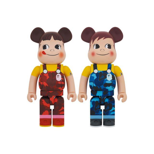 新品未開封 BE@RBRICK bape ペコちゃん & ポコちゃん 1000 ...