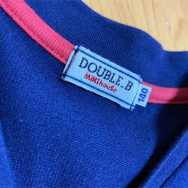 DOUBLE.B(ダブルビー)のミキハウス　カーディガン キッズ/ベビー/マタニティのキッズ服男の子用(90cm~)(カーディガン)の商品写真