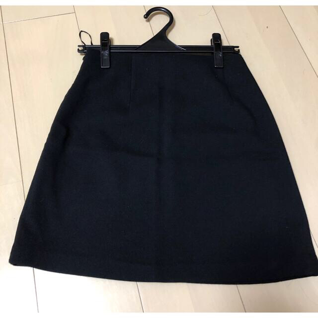 GU(ジーユー)のGU ミニ　スカート　S ブラック レディースのスカート(ミニスカート)の商品写真