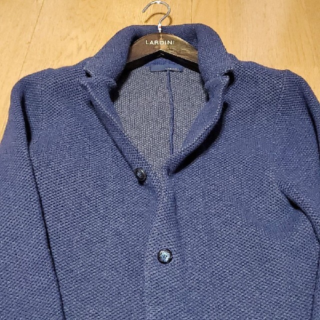 最旬トレンドパンツ 【LARDINI/ラルディーニ】ニットジャケット 2022人気新作 ラルディーニ・LARDINI・ジャケット テーラードジャケット