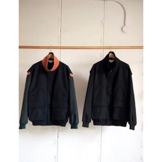 ワンエルディーケーセレクト(1LDK SELECT)の21AW wonderland / Wool blouson (BLK)サイズ1(ブルゾン)