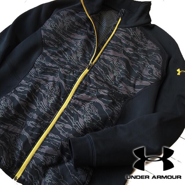 UNDER ARMOUR(アンダーアーマー)のアンダーアーマー XXL メンズ ジップジャケット ブラック系 メンズのジャケット/アウター(その他)の商品写真