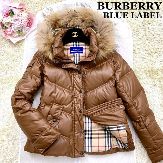 人気 BURBERRY - BURBERRY ブルーレベル ダウンコートの通販 by 林檎's