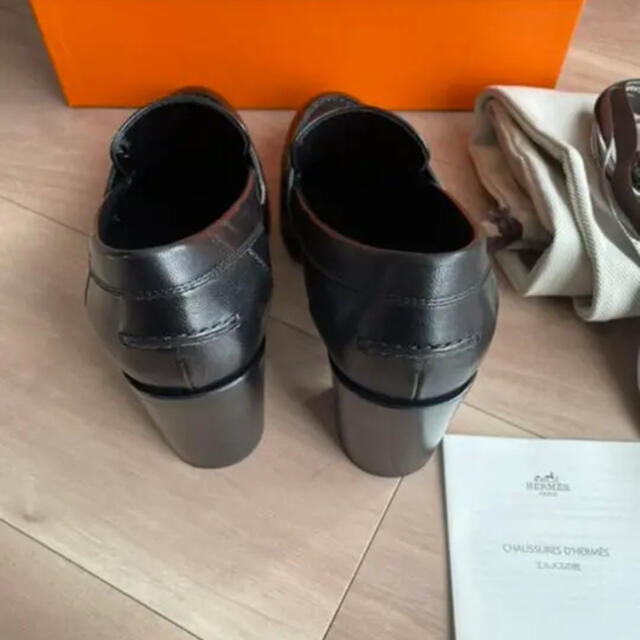 Hermes - ご専用 HERMES エルメスモカシンドーフィン パンプス