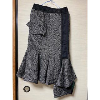 サカイ(sacai)のSacai（サカイ） ウール素材のマーメイドスカート(ロングスカート)