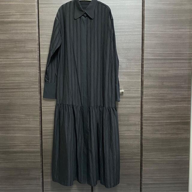 TODAYFUL(トゥデイフル)のtodayful Sheerstripe Shirts Dress レディースのワンピース(ロングワンピース/マキシワンピース)の商品写真