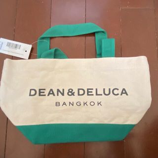 ディーンアンドデルーカ(DEAN & DELUCA)のDEAN&DELUCA ディーン&デルーカ ミニトート　バンコク　グリーン(エコバッグ)