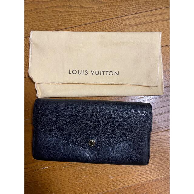 LOUIS VUITTON(ルイヴィトン)のルイ　ヴィトン　長財布　ブラック レディースのファッション小物(財布)の商品写真