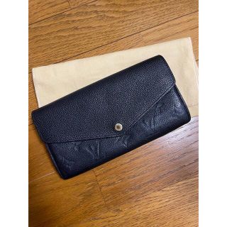 ルイヴィトン(LOUIS VUITTON)のルイ　ヴィトン　長財布　ブラック(財布)