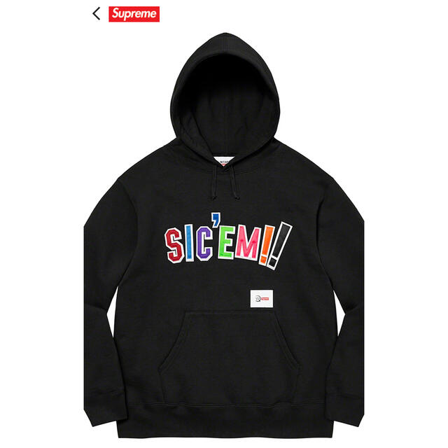 sic'em Hooded Sweatshirt  supreme wtaps