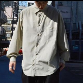 ワンエルディーケーセレクト(1LDK SELECT)のI "OFFICER SHIRT" [BEIGE](シャツ)