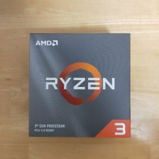 【新品未開封】AMD Ryzen 3 3100 BOX 国内正規品(PCパーツ)