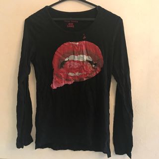 ヴィヴィアンウエストウッド(Vivienne Westwood)のVivienneWestwood リップ柄 ロンT(Tシャツ(長袖/七分))