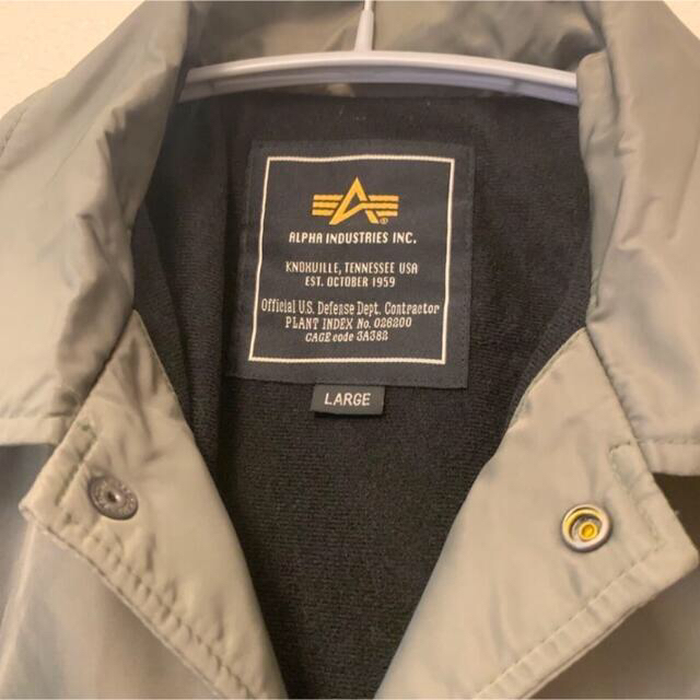 ALPHA INDUSTRIES   サンタクルーズ ALPHA コーチジャケット の通販 by