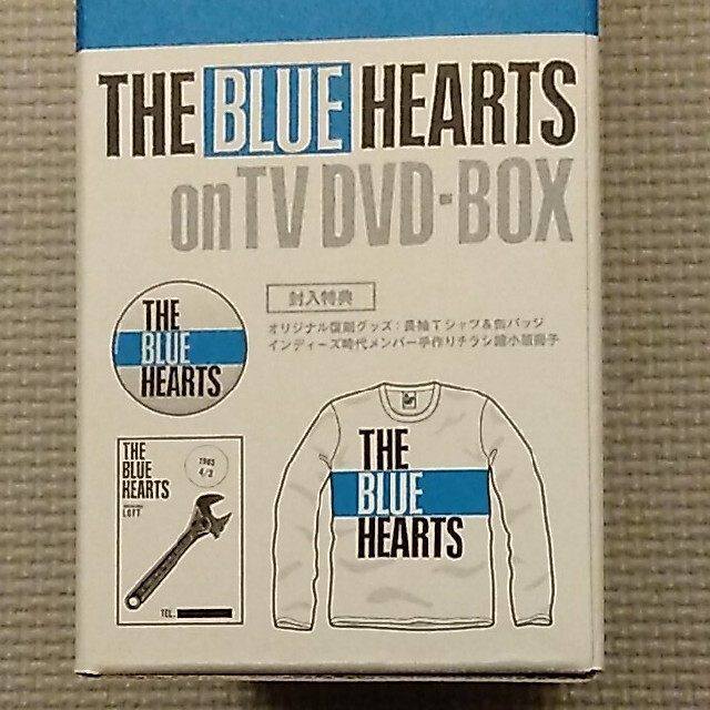 クーポン可　THE BLUE HEARTS on TV DVDBOX 初回限定盤 エンタメ/ホビーのDVD/ブルーレイ(ミュージック)の商品写真