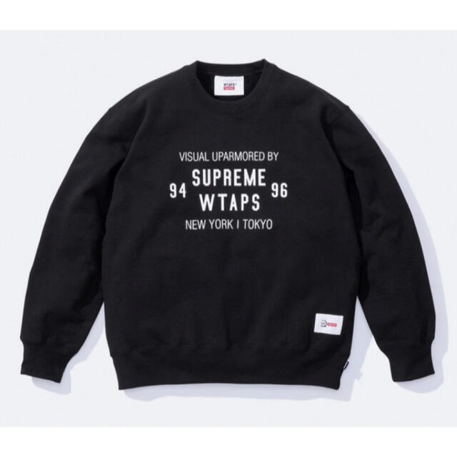 Supreme WTAPS crewneck Black Lシュプリーム