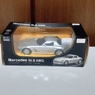 ラジコンカー　1/24スケール　メルセデスSLS AMG　シルバー(ホビーラジコン)