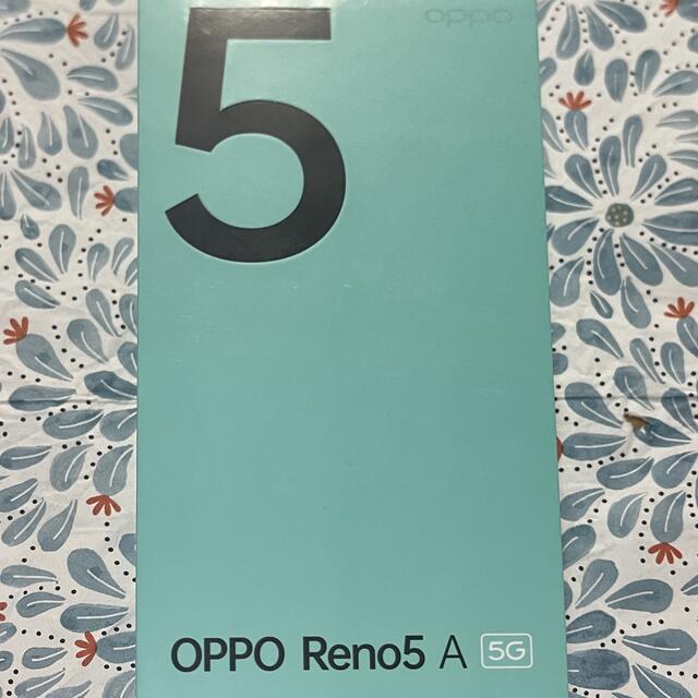 【新品未使用・未開封】OPPO Reno5 A Y!mobile A1010P