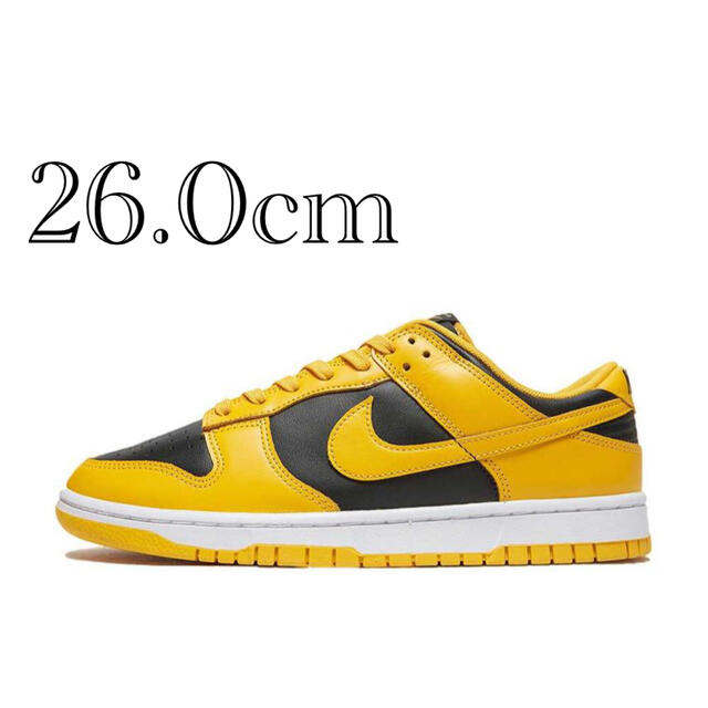 NIKE(ナイキ)のNike Dunk Low Championship Goldenrod 26 メンズの靴/シューズ(スニーカー)の商品写真