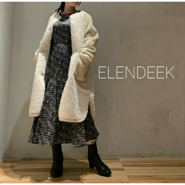 ELENDEEK MIX ECO BOA CT ボアコート 紗栄子