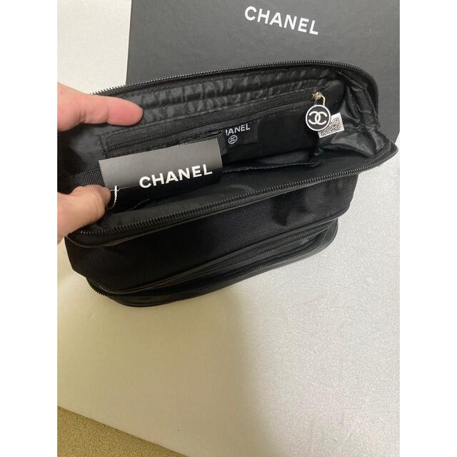 CHANEL(シャネル)の新品未使用❣️シャネル　コスメポーチ　 レディースのファッション小物(ポーチ)の商品写真