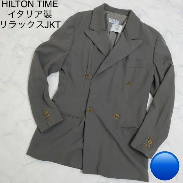 イタリア製 HILTON TIME vintage ダブル テーラードジャケット | フリマアプリ ラクマ