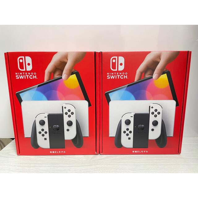 Nintendo Switch(有機ELモデル) ホワイト 2台