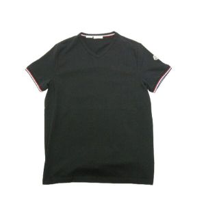 モンクレール(MONCLER)の21SS■サイズS■モンクレール■ストレッチVネック型ロゴTシャツ■新品■メンズ(Tシャツ/カットソー(半袖/袖なし))