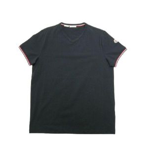 モンクレール(MONCLER)の21SS■サイズS■モンクレール■ストレッチVネック型ロゴTシャツ■新品■メンズ(Tシャツ/カットソー(半袖/袖なし))